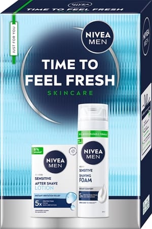 Набор уходовой косметики Nivea Men Time to Feel Fresh, 2 предмета