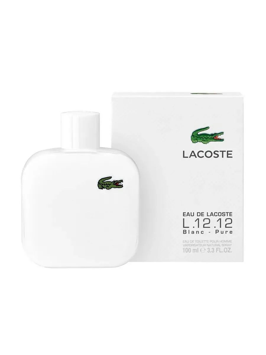 Lacoste Туалетная вода Eau de L.12.12 Blanc Pure 100 мл