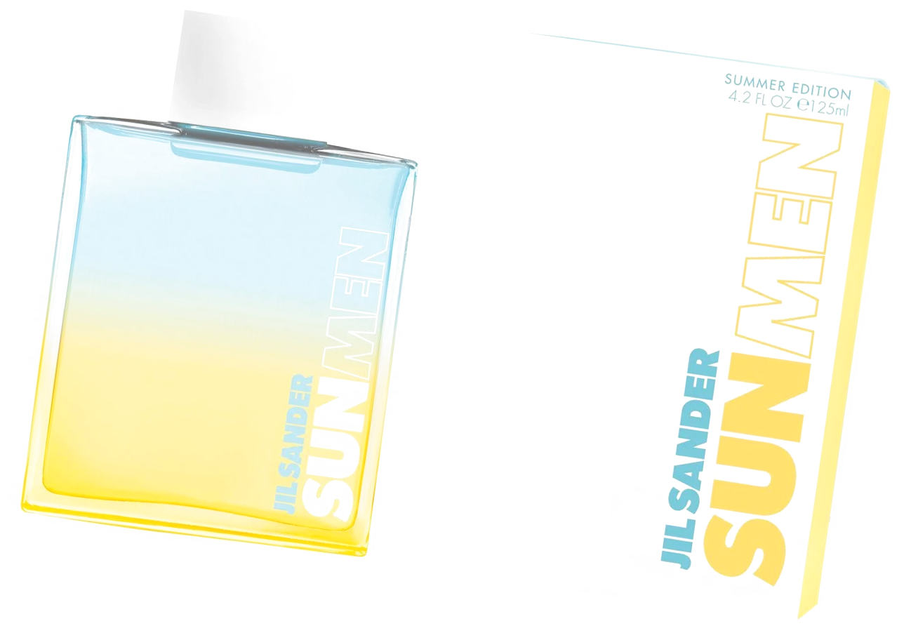 Джил Сандер Лето Солнце парфюм для мужчин 125 мл / Jil Sander Sun Men Summer Edition туалетная вода