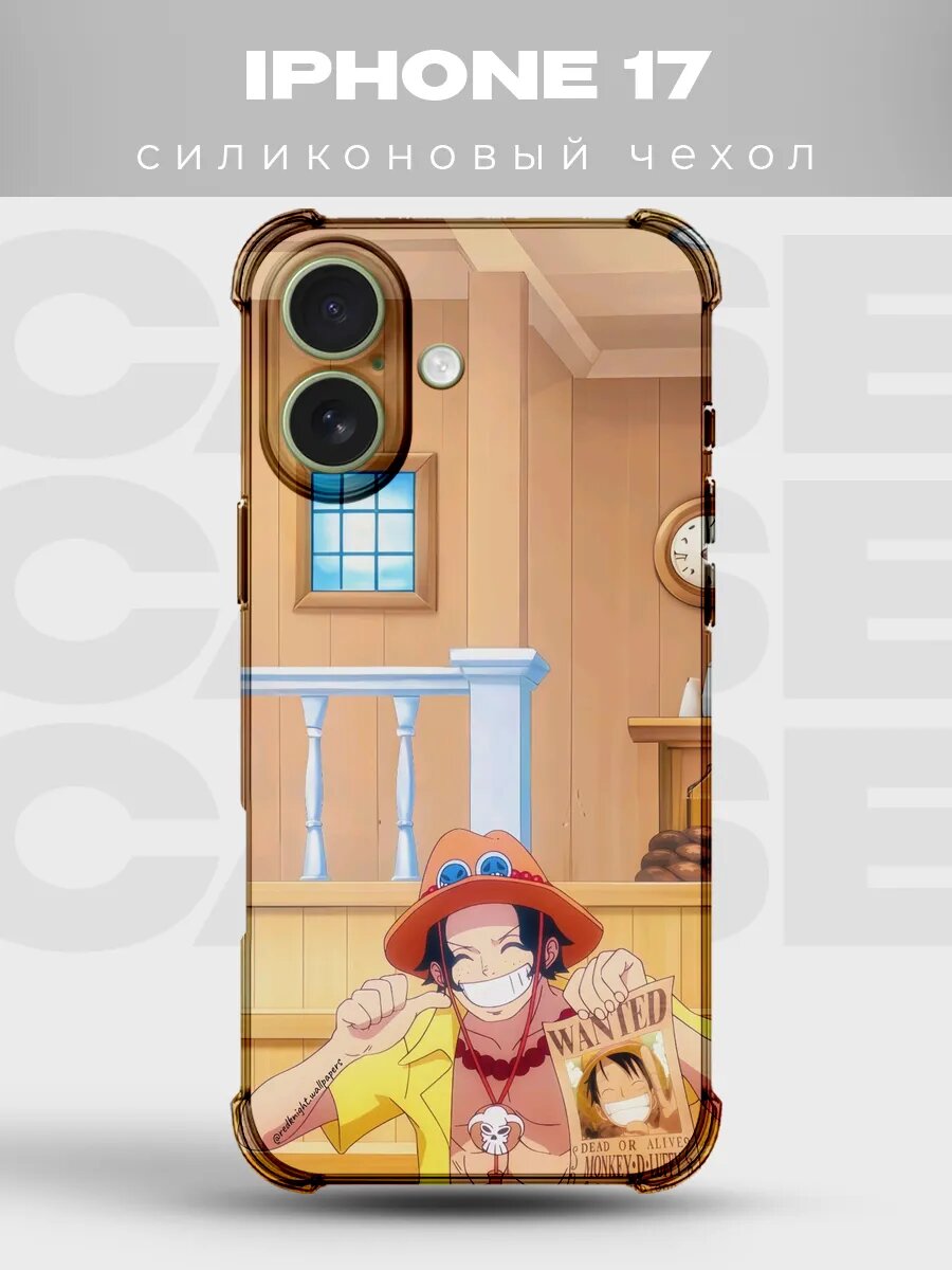 Чехол на iPhone 17 Ван Пис аниме 3