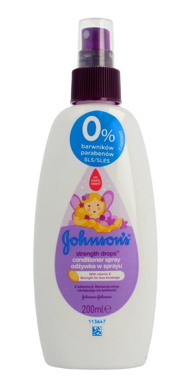 Спрей-кондиционер для волос Johnson's Baby Strenght Drops, 200 мл