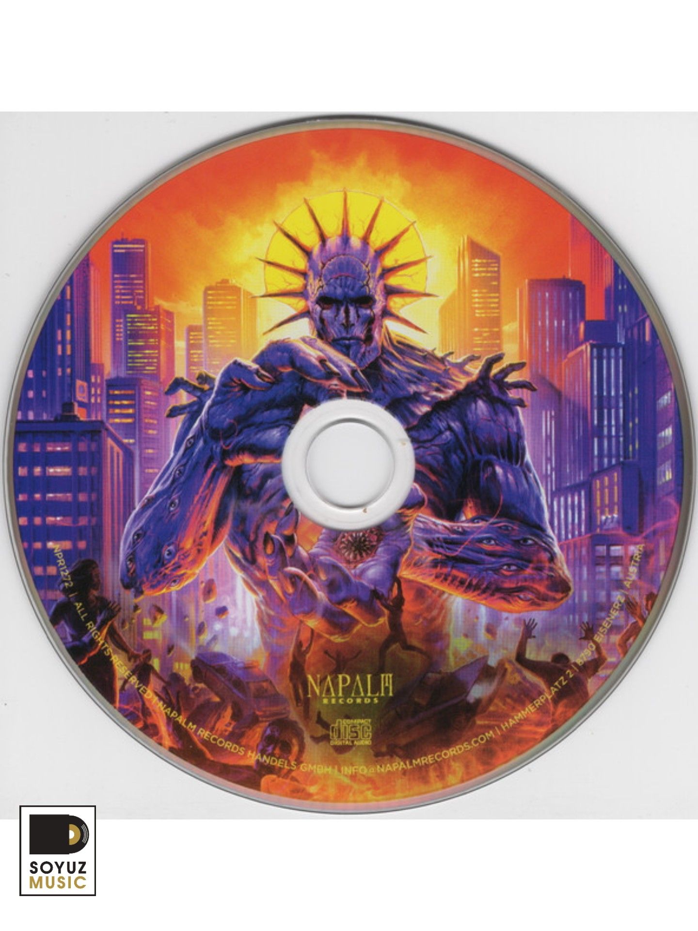 EXODUS. Goliath (CD/Компакт-диск) — фото 1