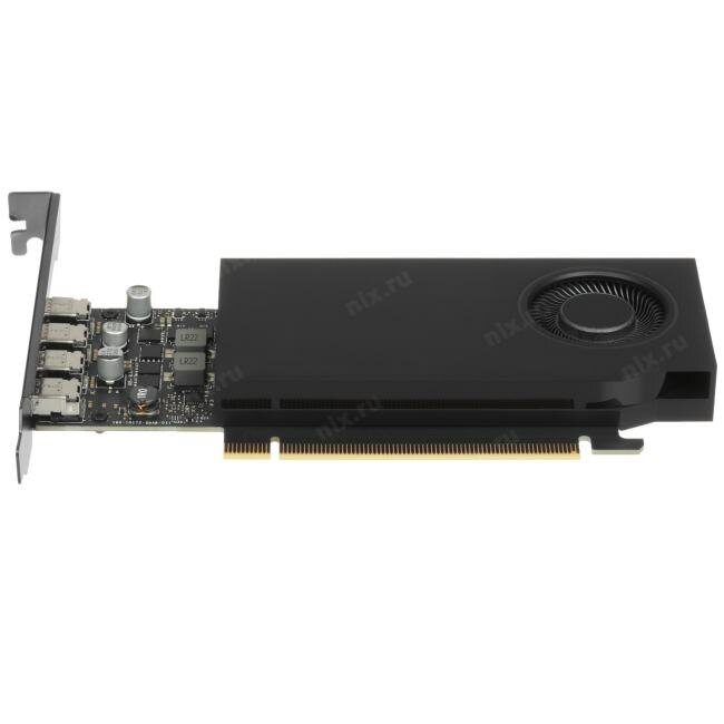 Pny VCNRTXA400-SB (RTX A400) 4 Гб, GDDR6, 64 бита, PCI Express, 4x miniDP — фото 1