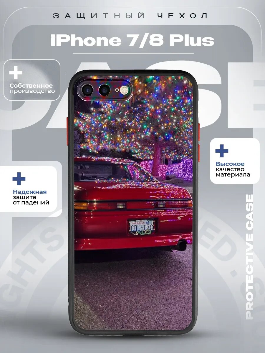 Чехол на iPhone 7/8 Plus с принтом марк