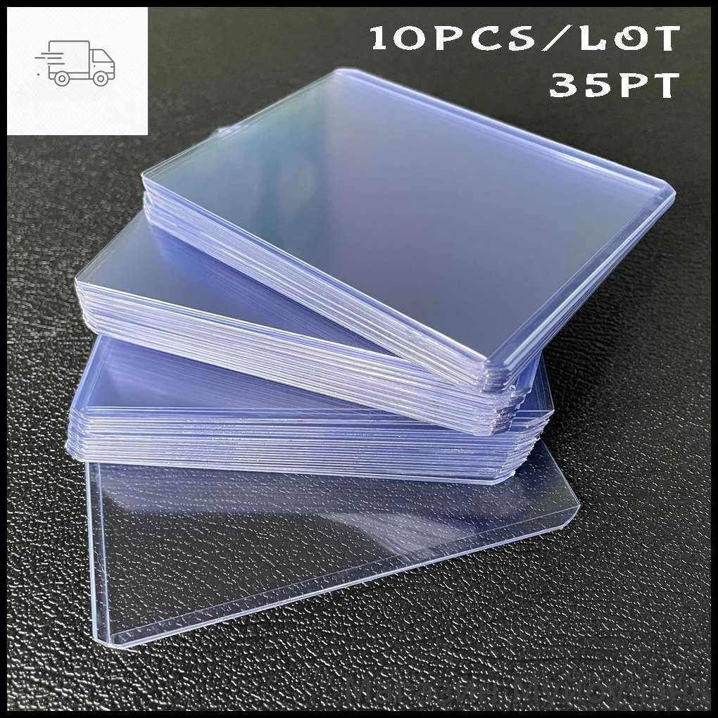 35PT Top Loader 3X4" настольные игровые карты внешний защитник Топлоадеры для карт кпоп 101 х 77 мм