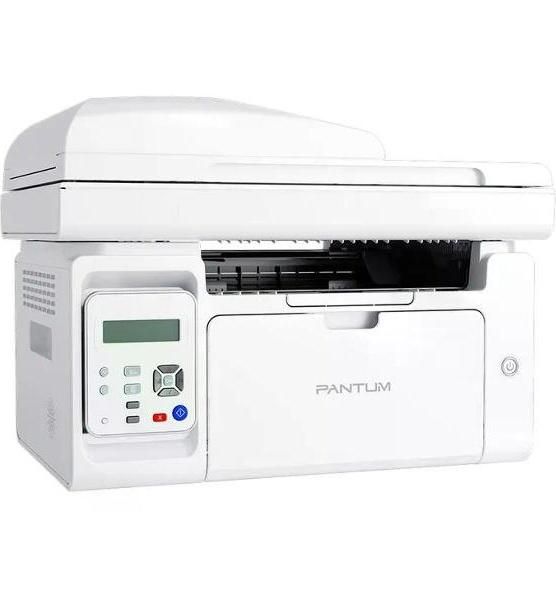 МФУ лазерный Pantum M6557NW А4, C/P/S, 22 стр/мин, 1200 x 1200 dpi, 128Мб RAM, USB, RJ45, Wi-Fi, серый