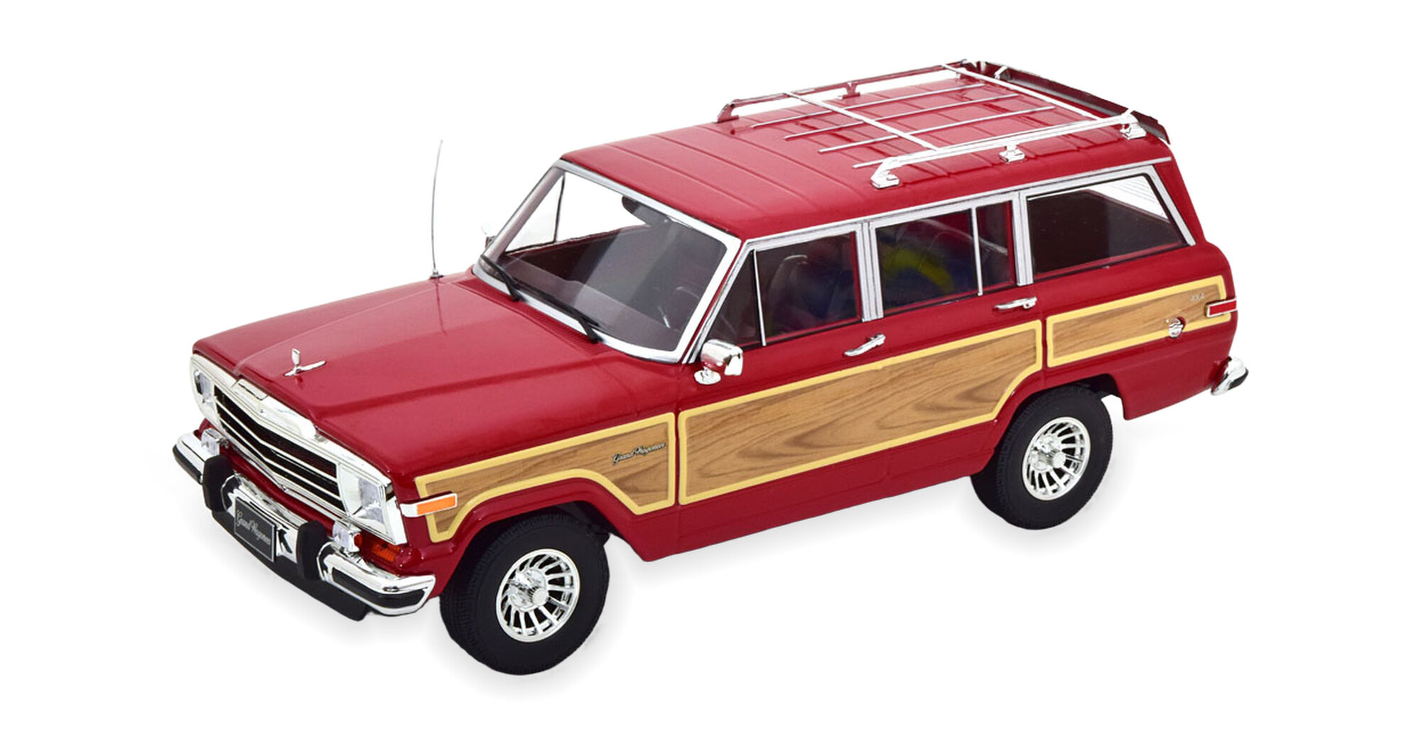 Модель коллекционная KK-SCALE Jeep grand wagoneer 1989 red