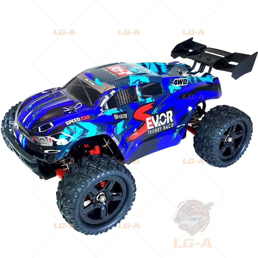 Радиоуправляемый трагги Remo Hobby S-EVOR 4WD 2.4G 1:16 RTR + Li-Ion и зарядное устройство RH1661UPG Blue