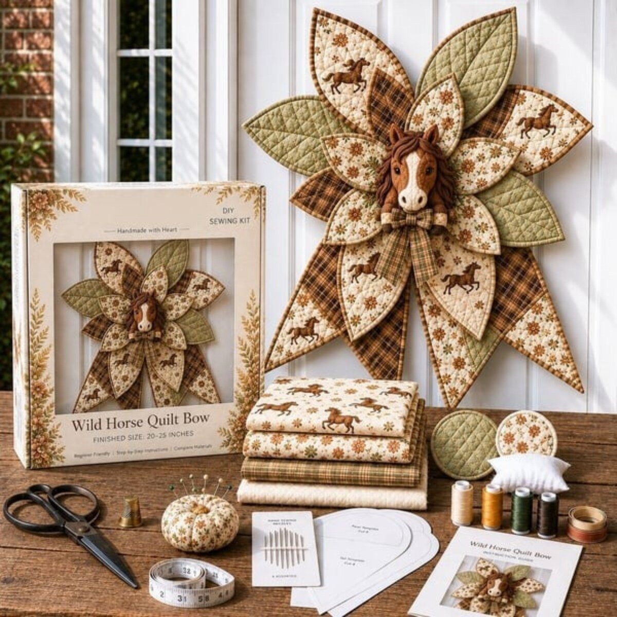 Трансграничный творческий новый Oversized Quilted Bow Sewing Set Animal лоскутный костюм DIY