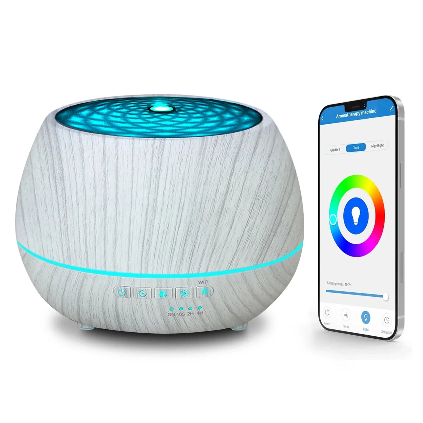 Увлажнитель воздуха Wi-Fi HOMEFISH 500 мл, EU