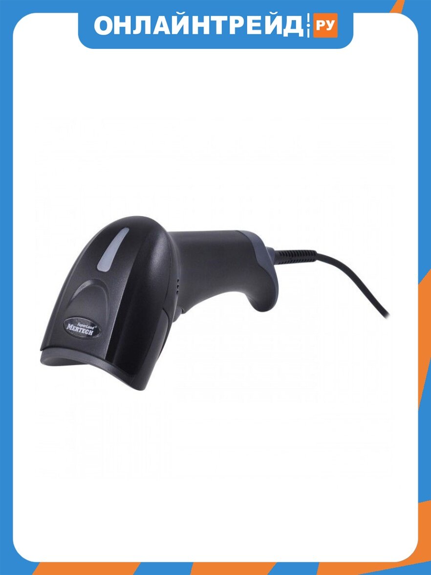 Сканер Mertech 2320 P2D USB, USB эмуляция RS232 black 3m cable (4229)