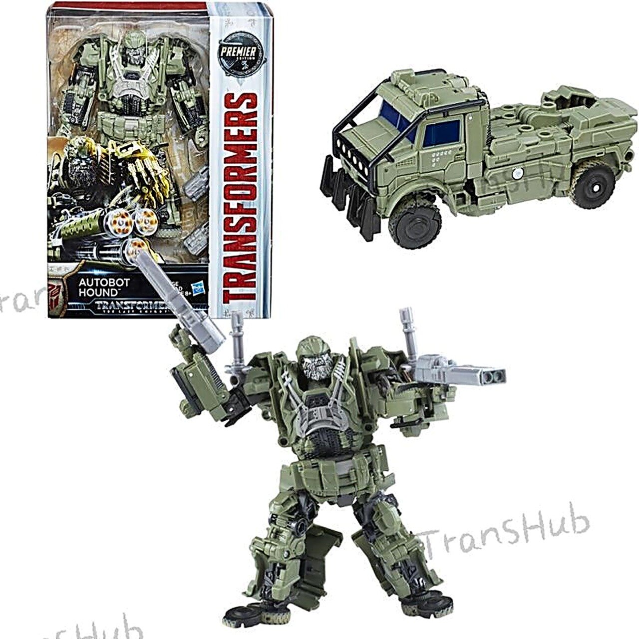 Трансформеры Игрушка Transformers The Last Knight Voyager Class Autobot Hound
