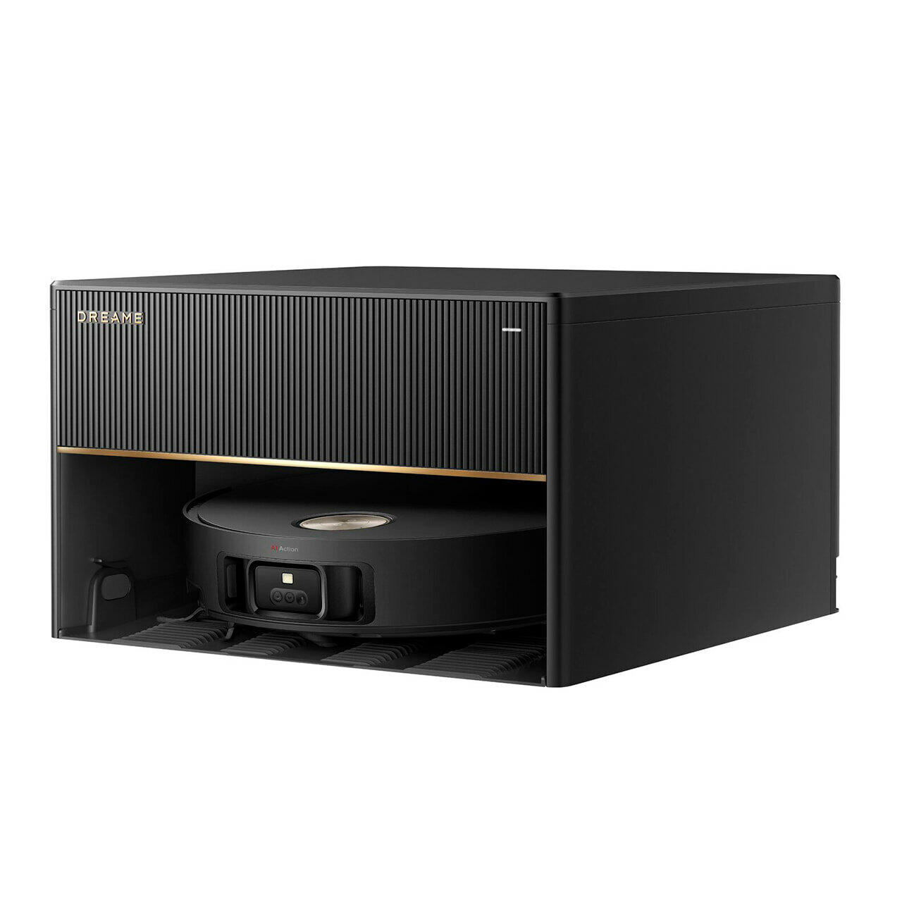 Встраеваемый моющий робот-пылесос Dreame X50 Master, HyperStream, Black (Черный)