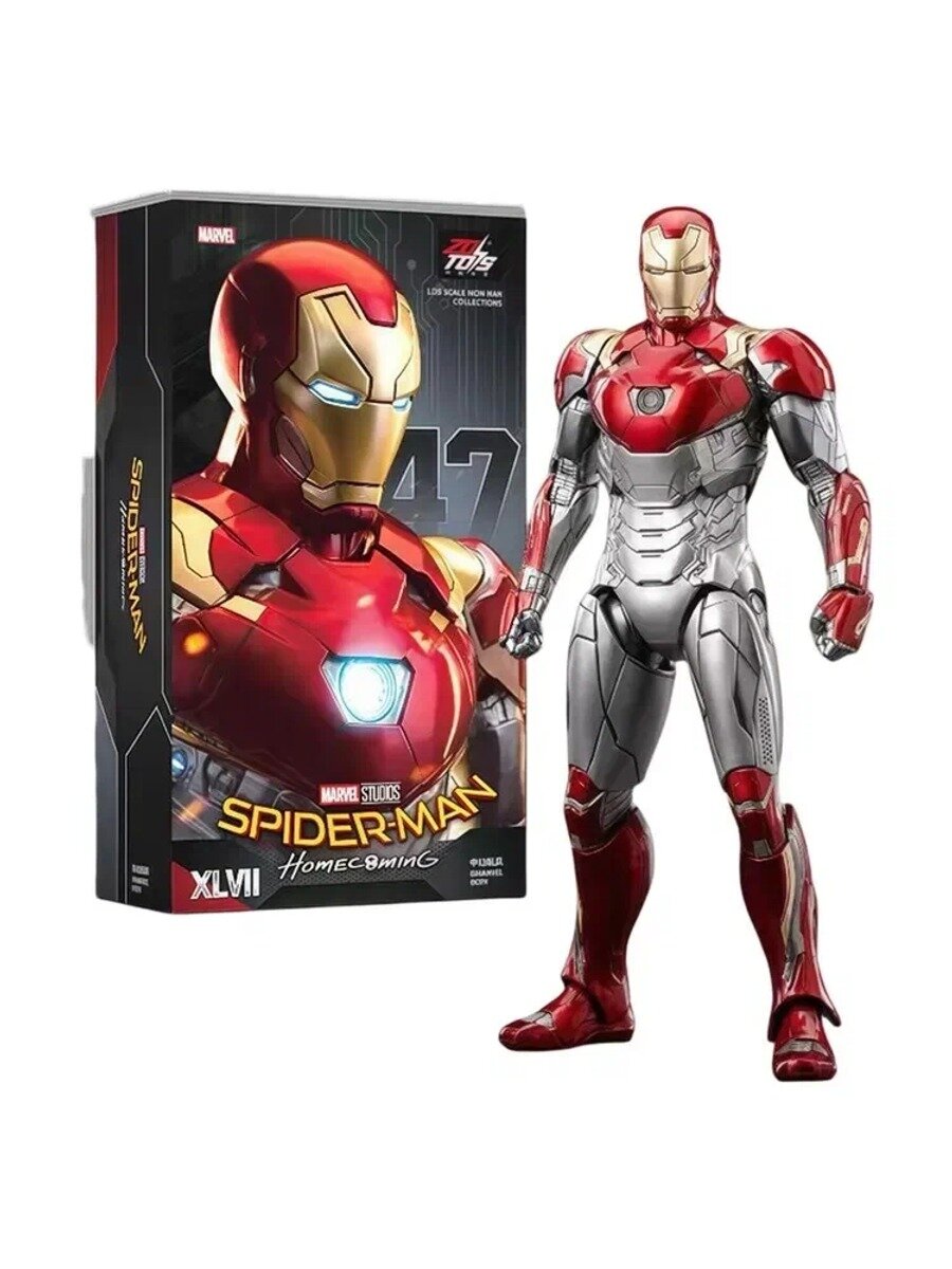 Фигурка ZDTOYS MARVEL Желе зный челове к 1/10 MK47 Action Figure