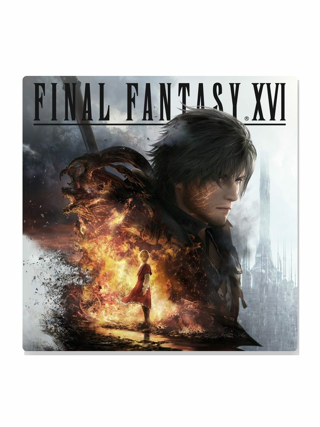 Игра Final Fantasy XVI для PlayStation 5, английская версия, диск (Blu-ray), 18+