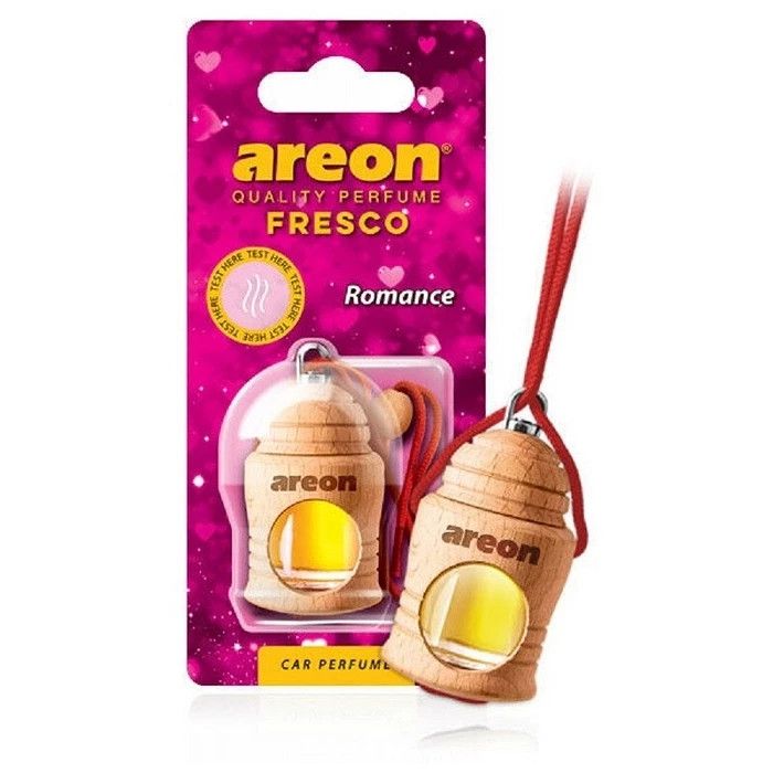 Ароматизатор подвесной для автомобиля Areon Fresco Romance/Романс