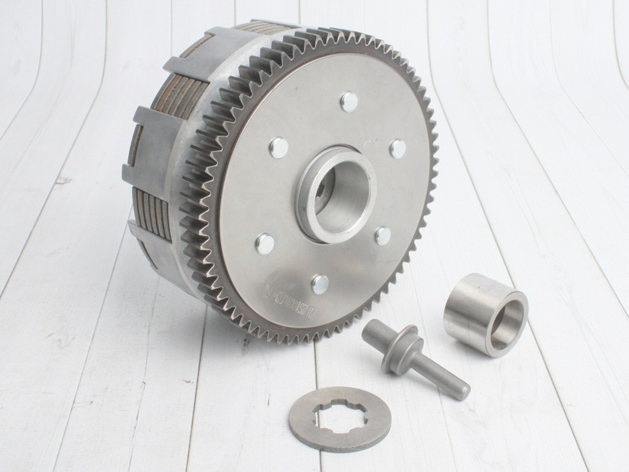 Корзина сцепления PitBikeClub ZS172FMM-7, для CB250RL, в сборе