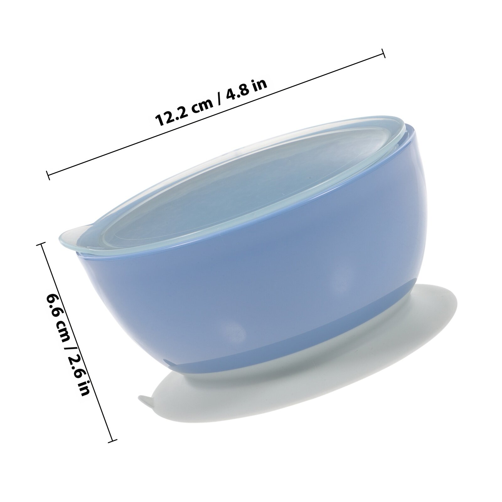 Детская Чашка С Присоской Для Самостоятельного Приёма Еды 12.2x6.6 Cm