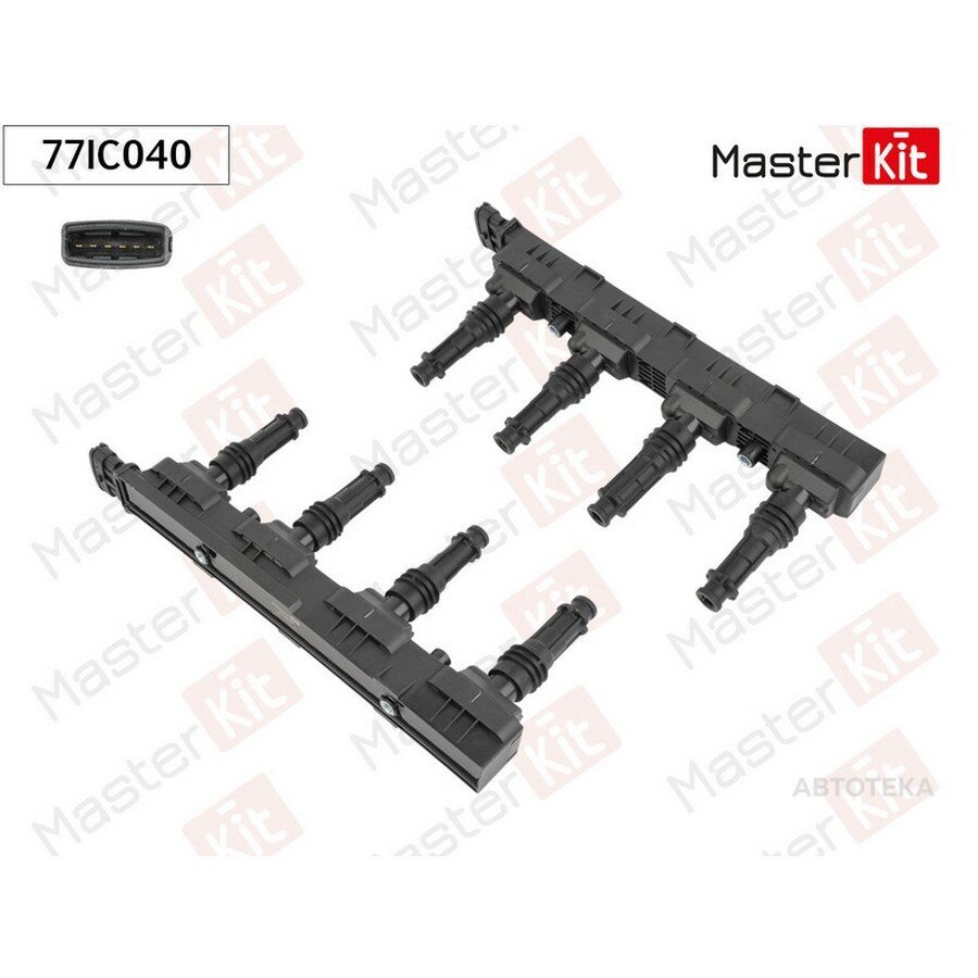 77IC040 Катушка зажигания\ OPEL ASTRA G/H 1.2 MASTERKIT 77IC040