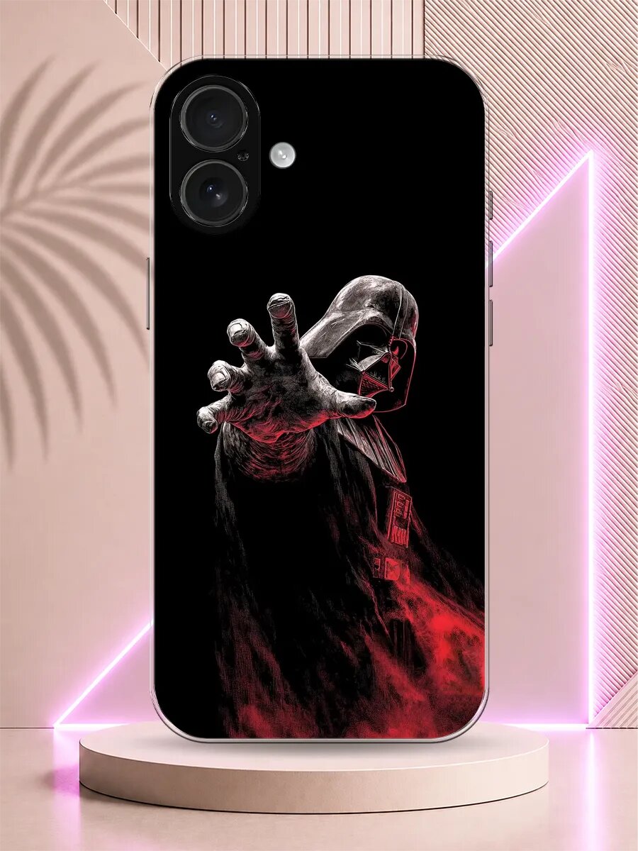 Чехол на iPhone 16 Plus Дарт Вейдер