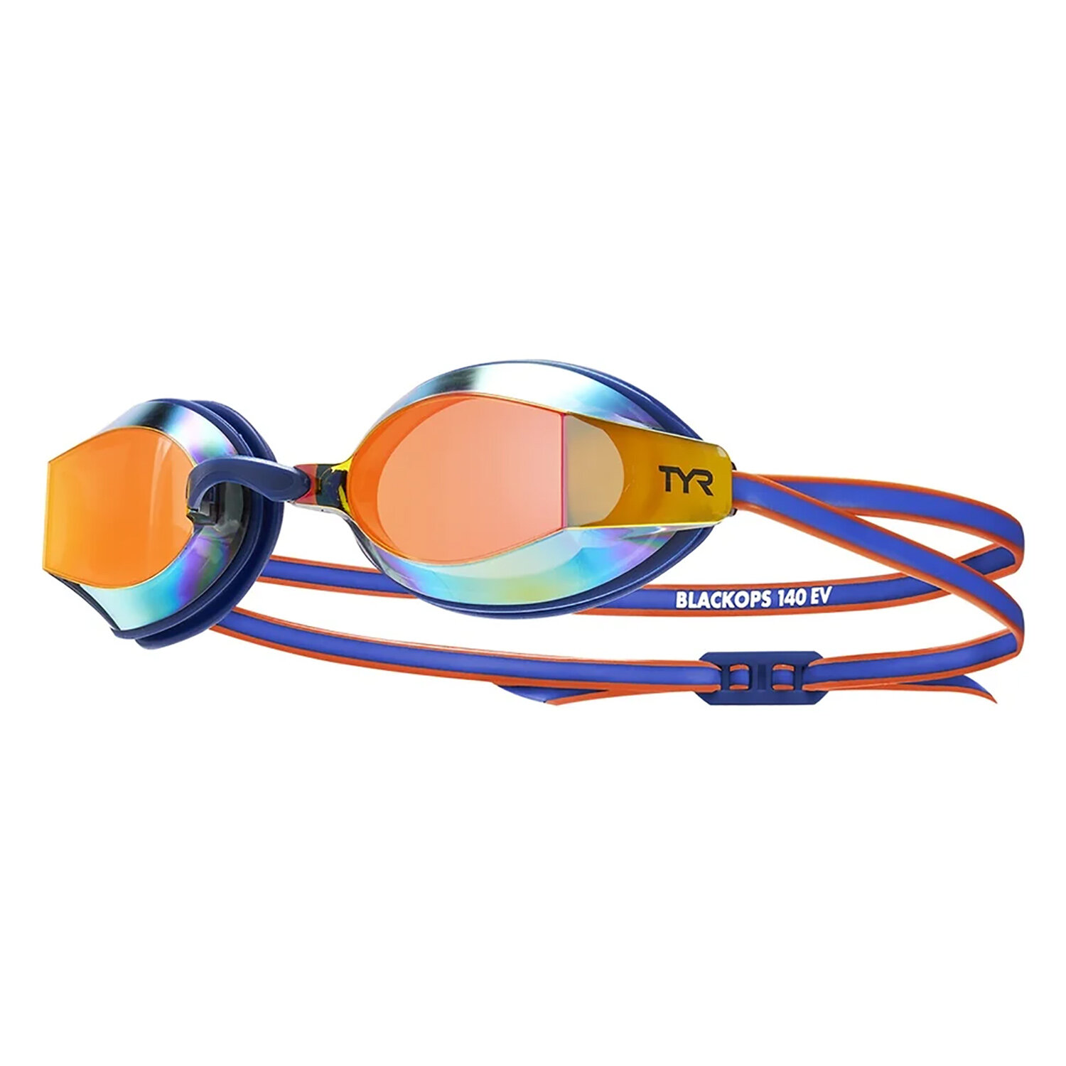 Очки для плавания TYR Black Ops 140 EV Racing Mirrored Синий