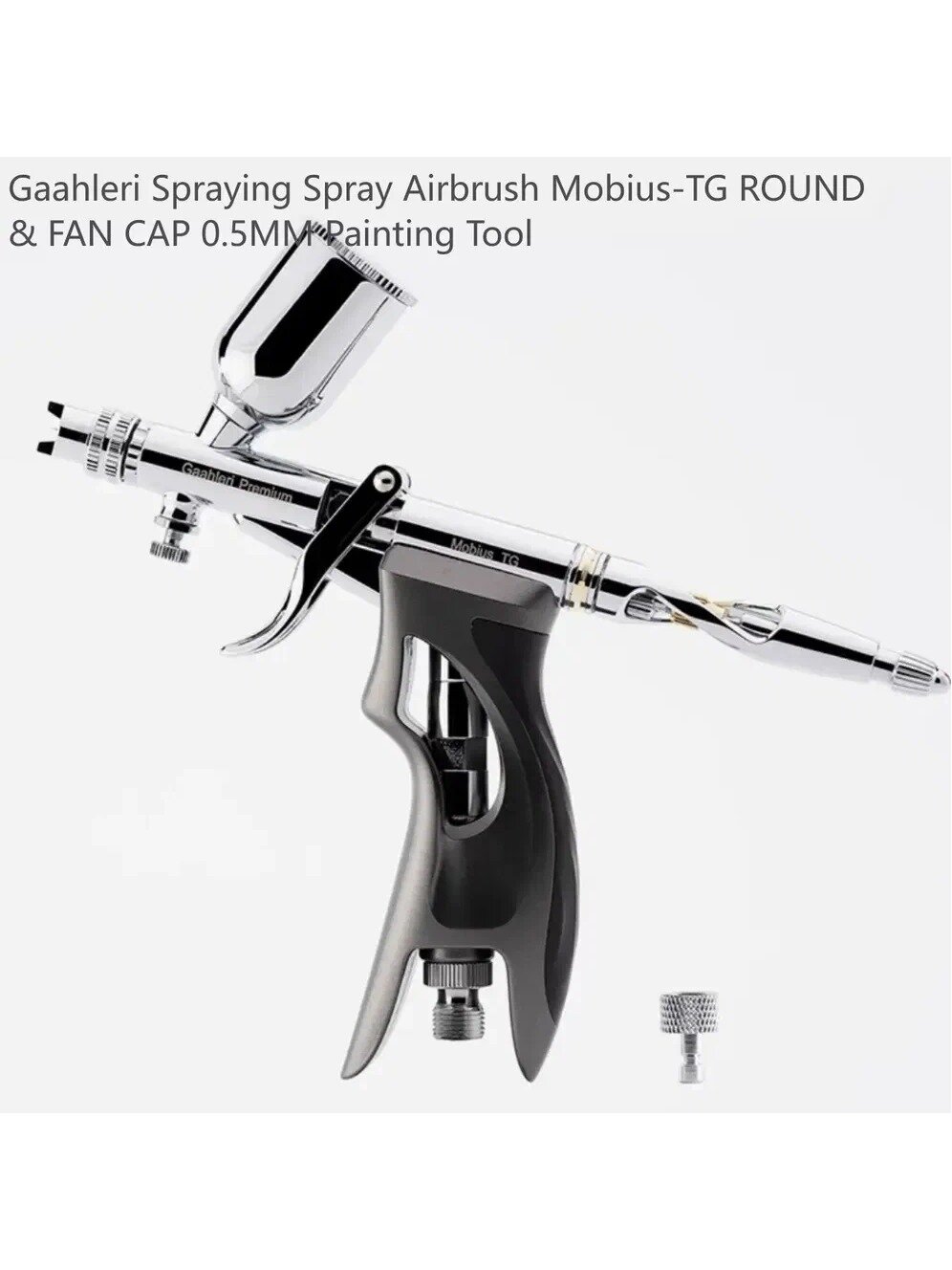 Gaahleri распыление распыления Airbrush Mobius-TG круглый & вентилятор CAP 0.5MM инструмент краски