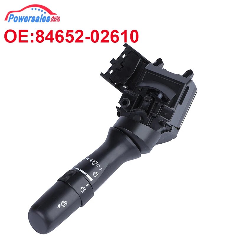 Новый переключатель стеклоочистителя 8465202610 для Toyota Camry, Corolla, Tacoma, Yaris, Tundra 2009-2013, 84652-02610