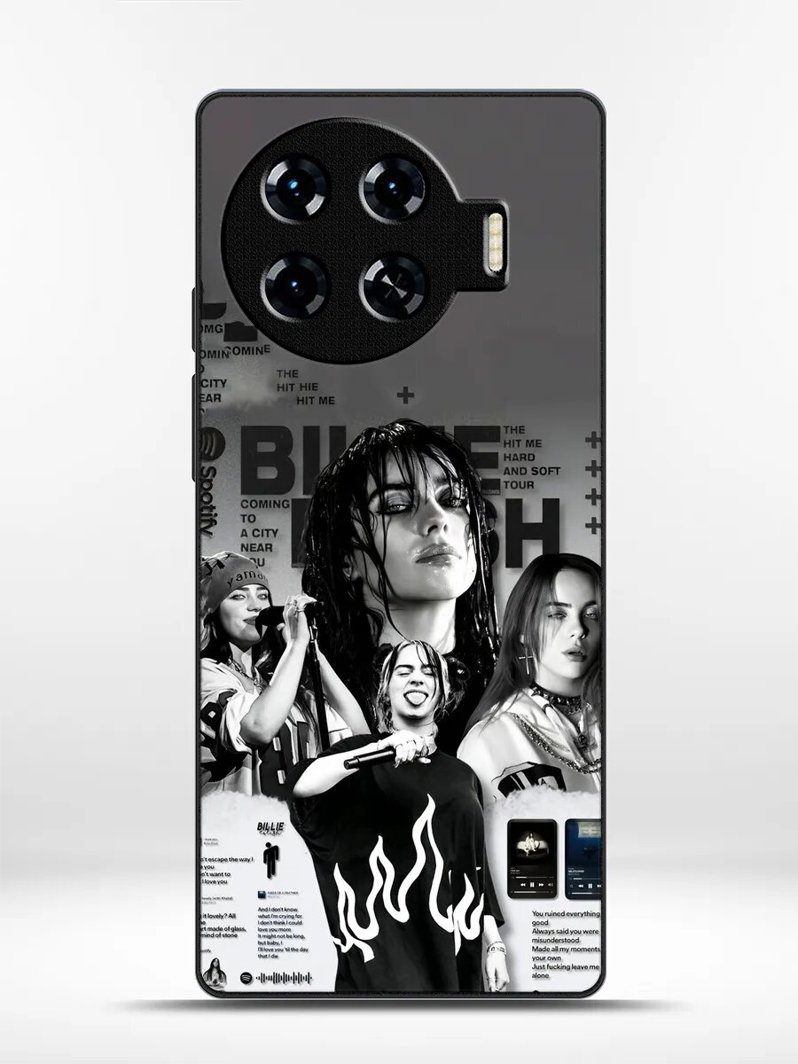 Чехол на Tecno Spark 20 Pro Plus Билли Айлиш