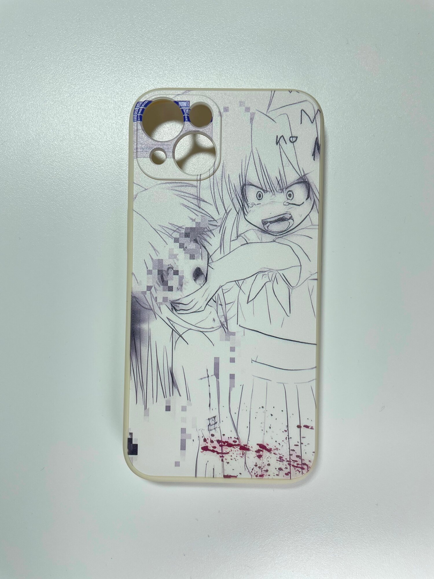 Чехол-Накладка для смартфона Apple iPhone 13, материал силикон, цвет белый — фото 1