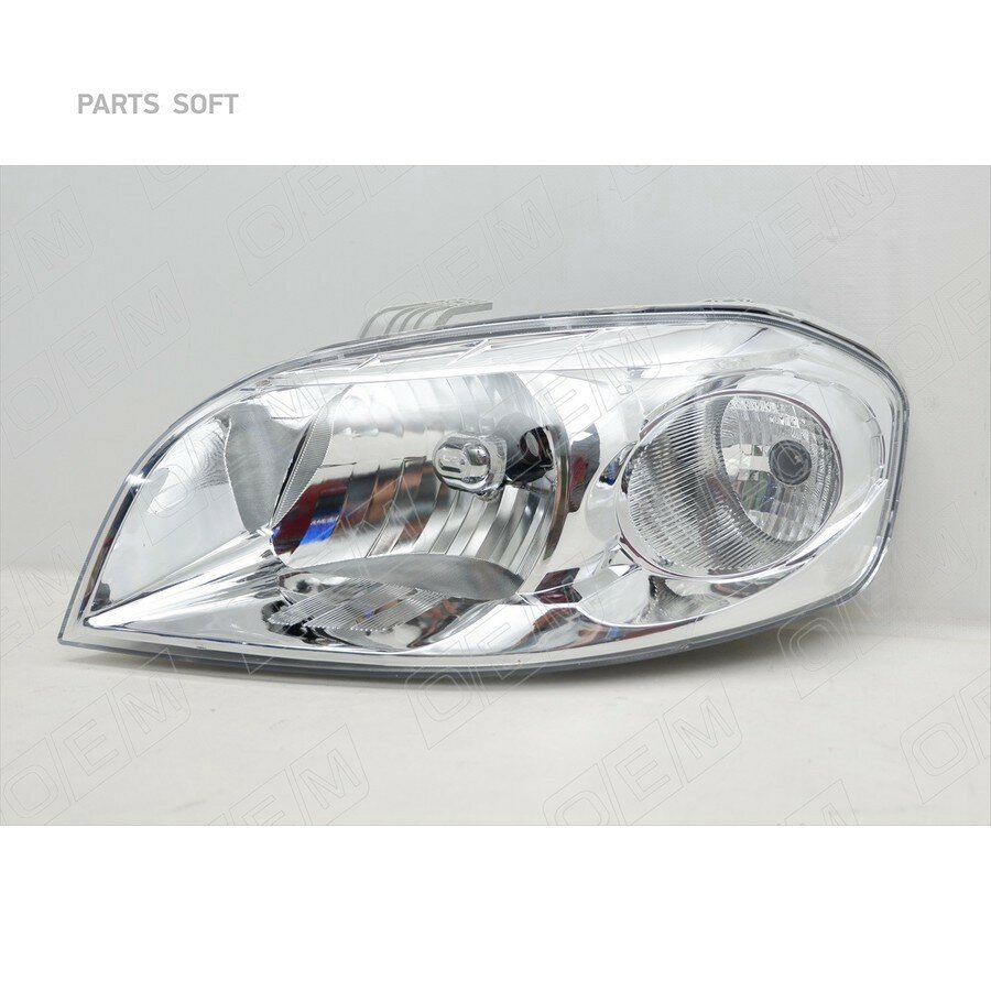 Фара левая Chevrolet Aveo T250, T255 2006-2012 с от официального дистрибьютора, OEM, артикул OEM0257FL