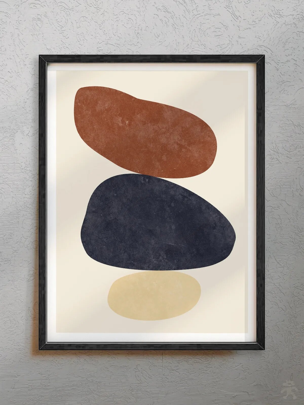 Интерьерный постер "Stacked" в стиле pinterest, формата 30x40 см.