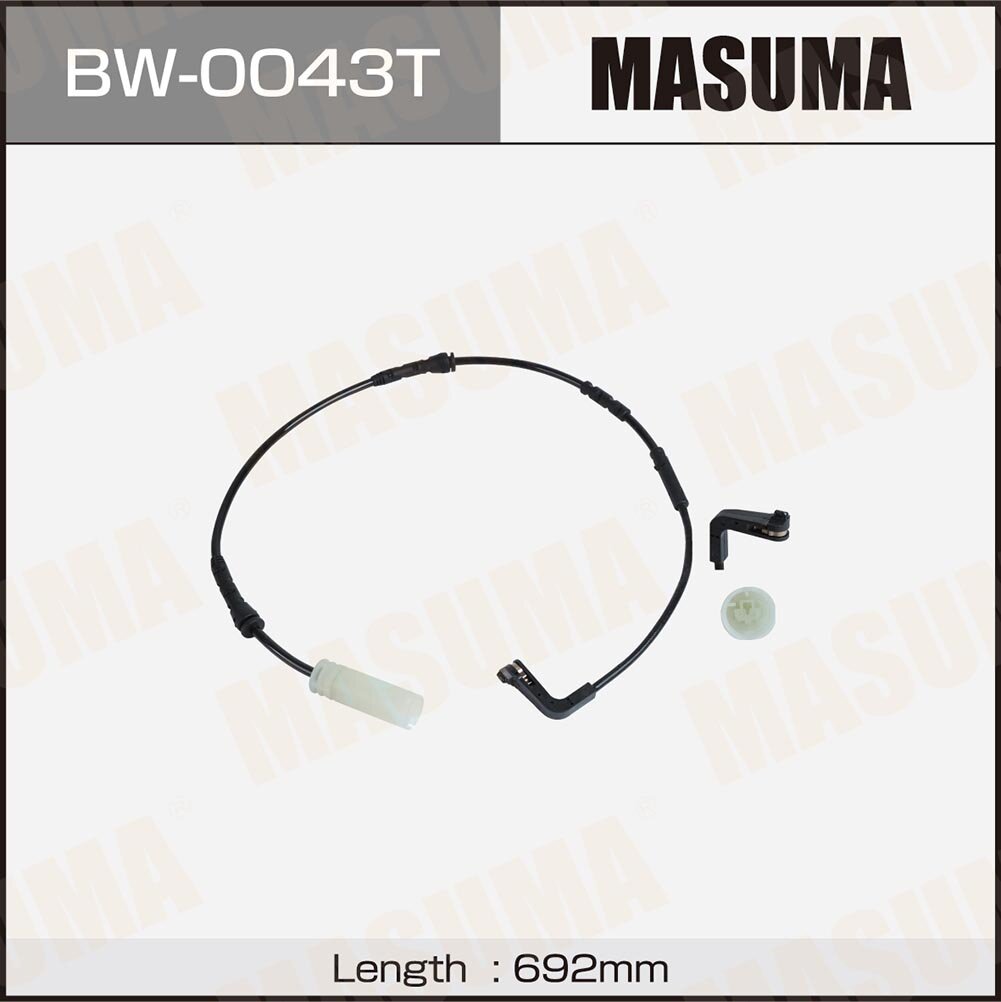 Датчик износа тормозных колодок передний Masuma BW-0043T