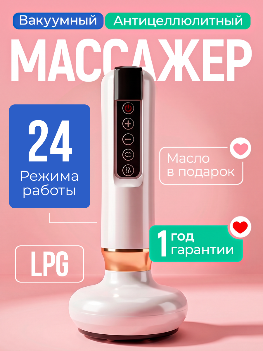 Вакуумный массажер антицеллюлитный для тела