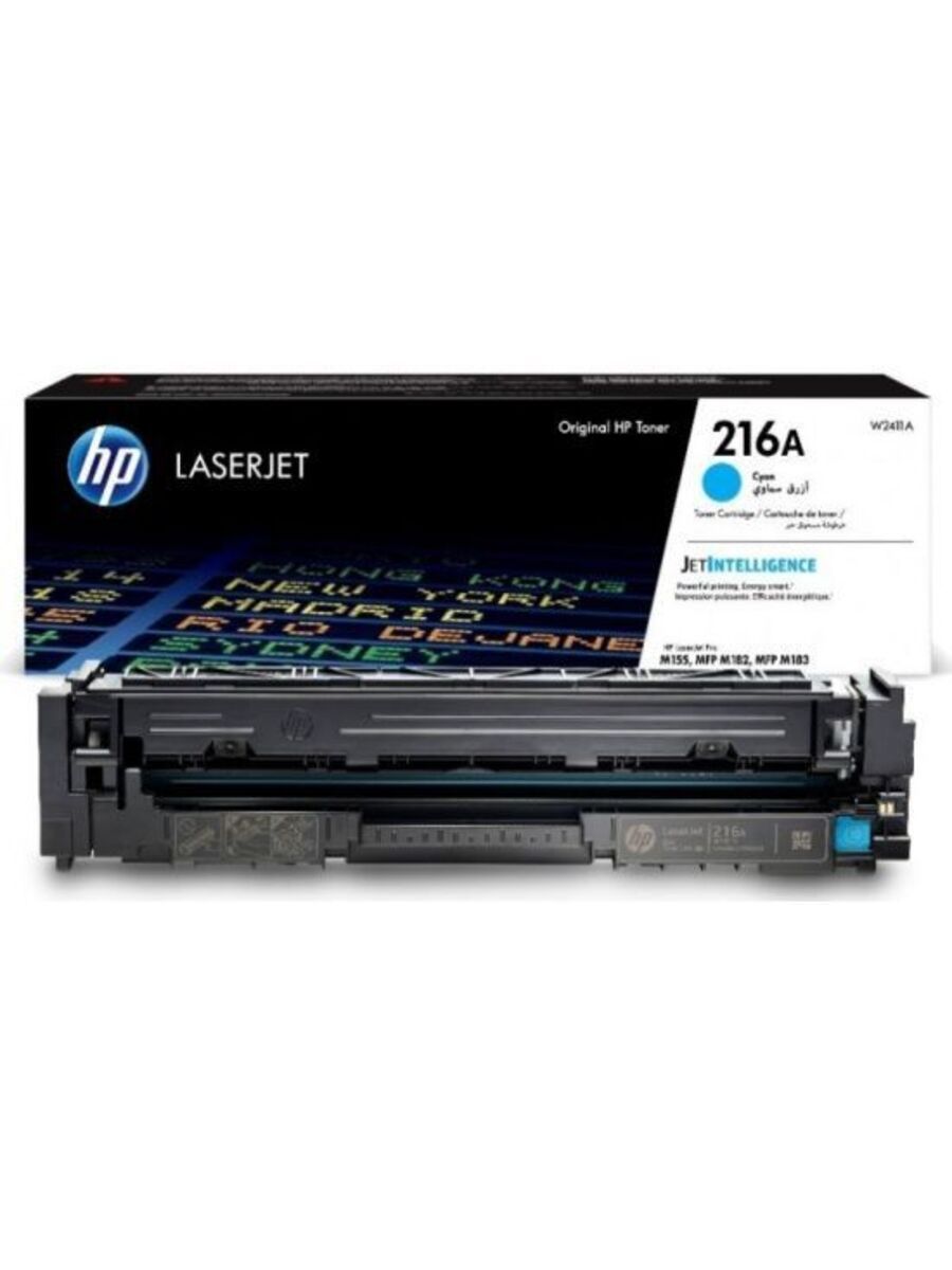Картридж для лазерного принтера HP 216A Cyan (W2411A), официальная гарантия