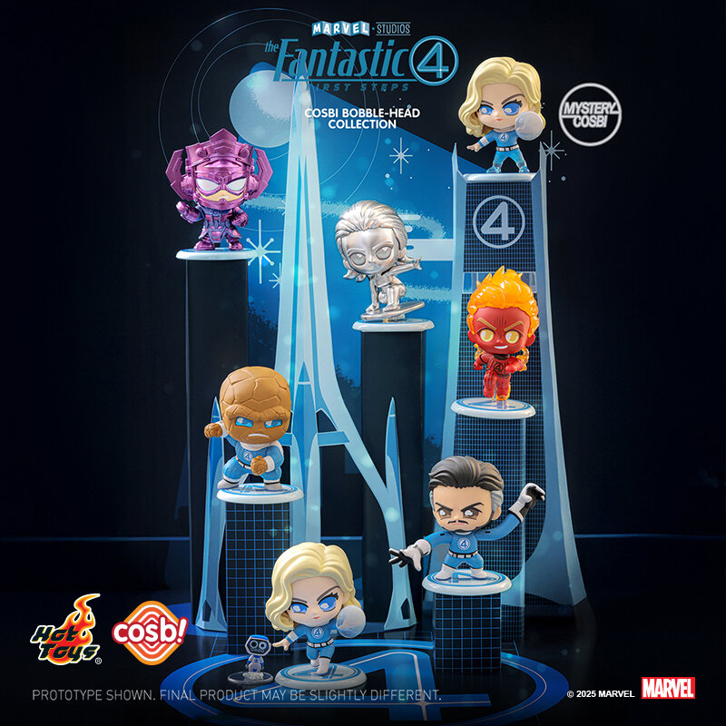 Hot Toys Fantastic Four Первое появление одиночная слепая коробка случайная фигурка нераспечатанная коробка 10см
