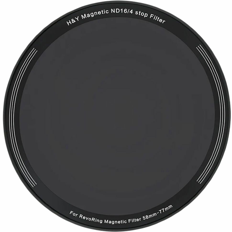 Светофильтр H&Y ND16 Magnetic Clip-On для RevoRing 58–77мм