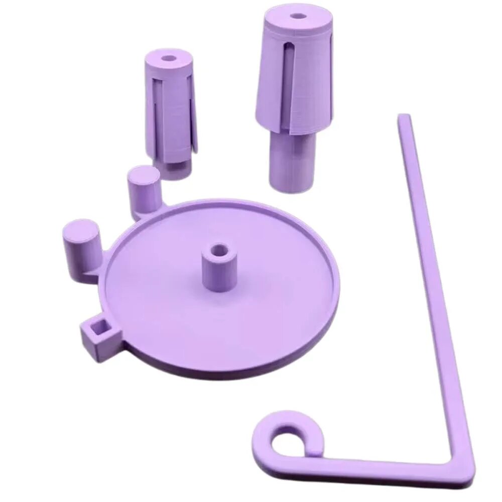 Вертикальный держатель для катушек из PLA пластика Фиолетовый, Purple