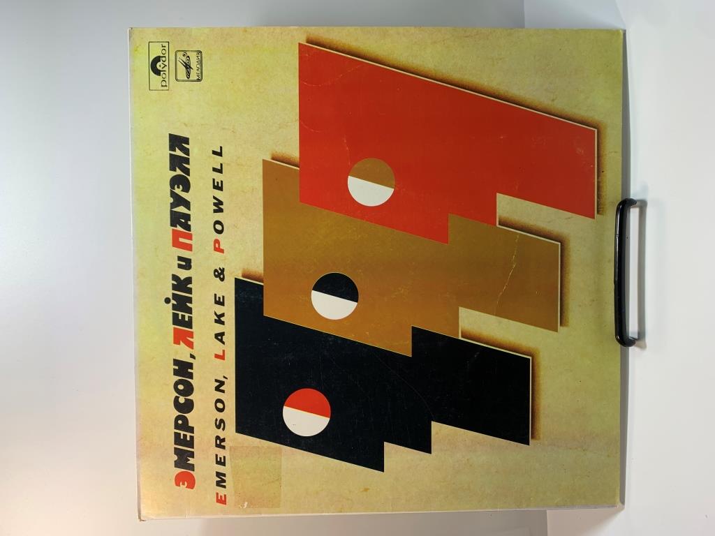 Emerson, Lake & Powell - Эмерсон, Лейк И Пауэлл (1LP Blue Labels, АЗГ 1987, EX/EX)