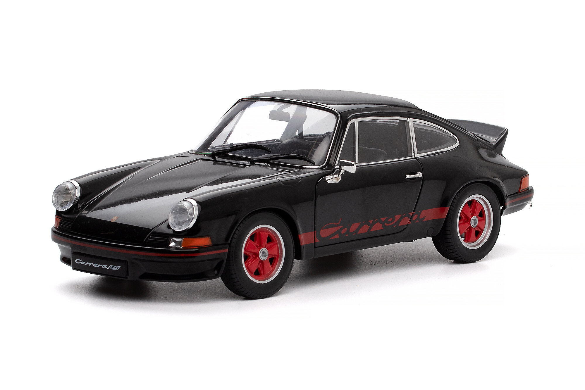 Модель коллекционная WELLY Porsche 911 carrera rs 1973 черный с красным