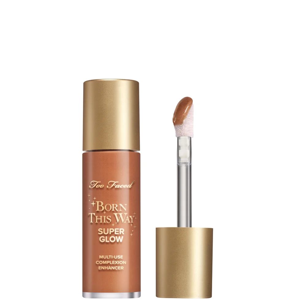 Too Faced Жидкий многофункциональный хайлайтер Born This Way Super Glow, 30 мл - Sunlit Cinnamon