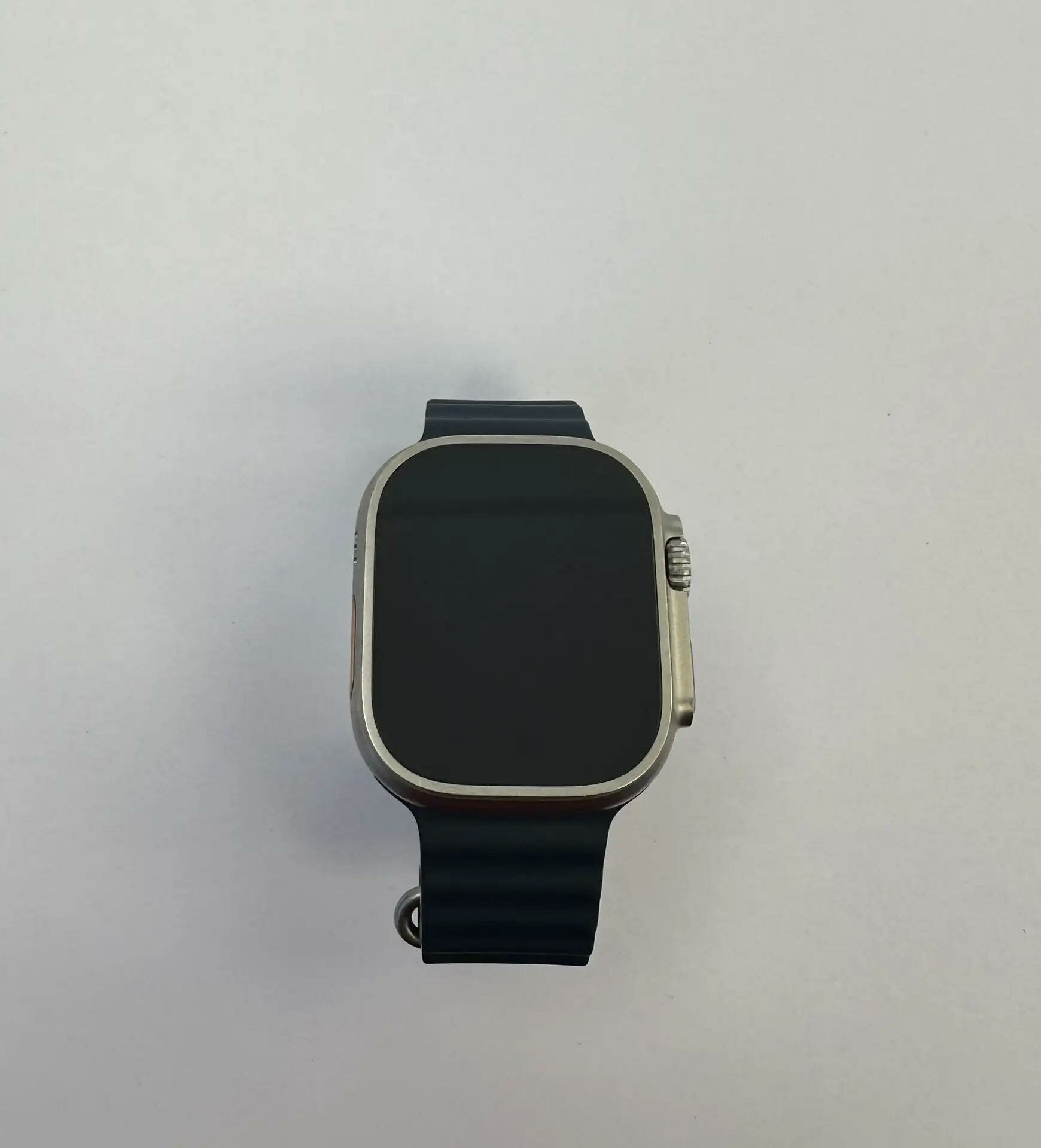 Часы Apple Watch Ultra 2 Natural Titanium +ремешок Ocean Band Navy — фото 1