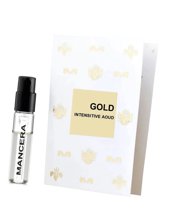 Сэмпл парфюма Mancera Intensitive Aoud Gold 2 / Парфюмерная вода Мансера Голд Интенсив Уд пробник