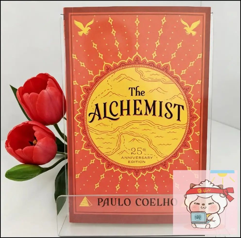 The Alchemist by Paulo Coelho, 25th Anniversary Edition Paperback Book, Classic Fiction, English Language