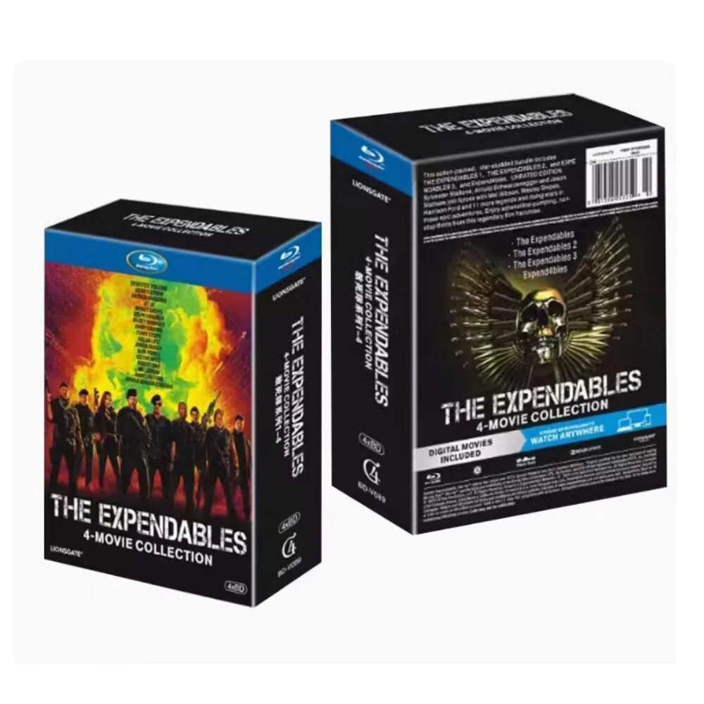 Бокс-сет Blu-ray: Ветераны 1-4 (4 диска)