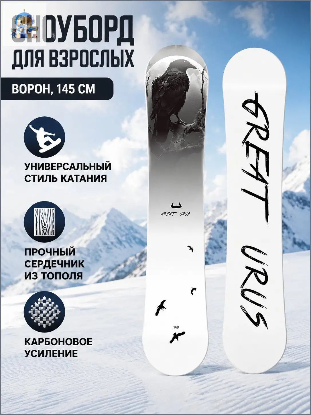 Сплитборд, SKU-202608201736-01