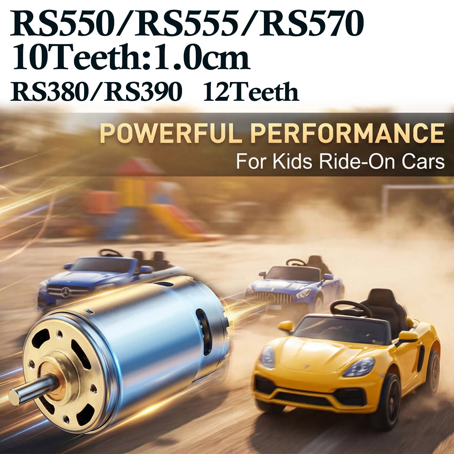 Детский электромотор RS570 24V 550 12000RPM
