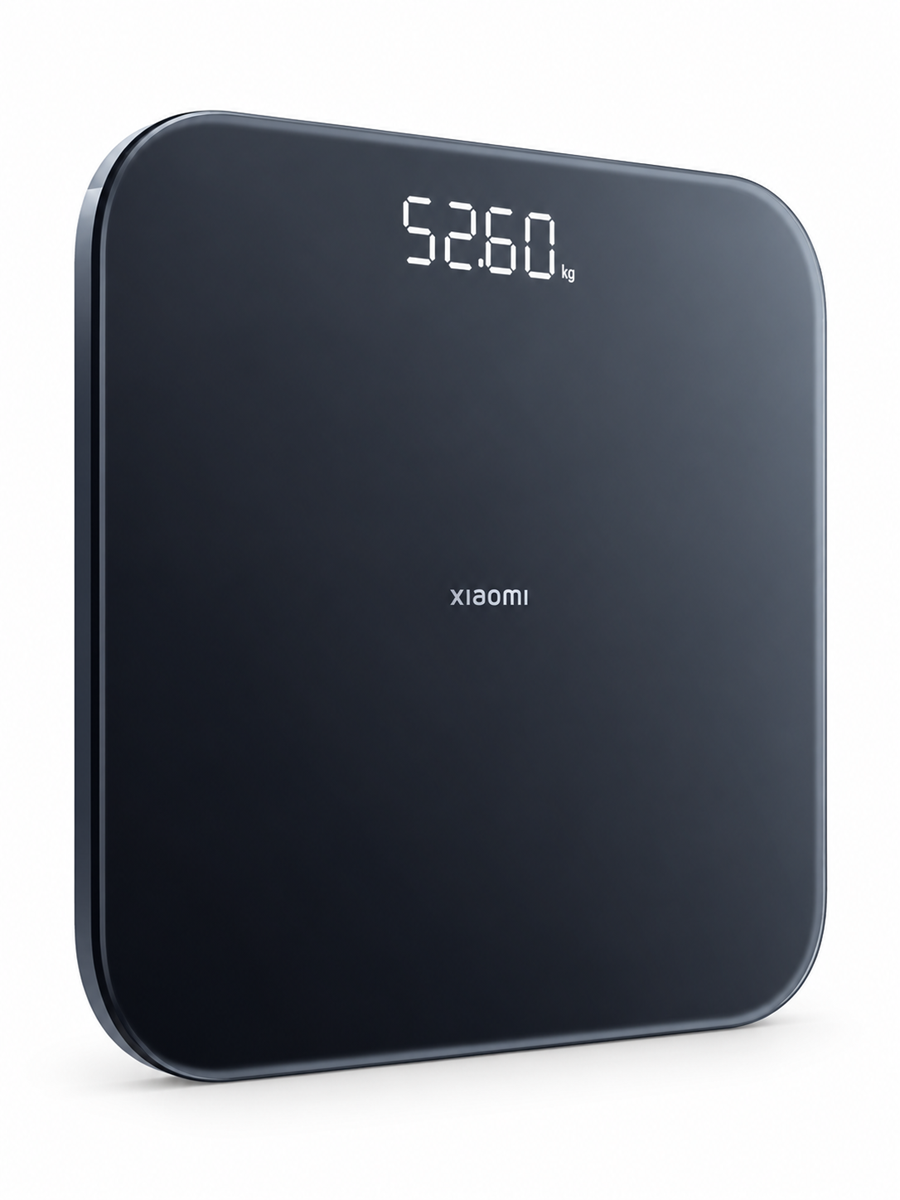 Умные напольные весы Xiaomi Smart Scale S200, электронные, Bluetooth 5.4, до 150 кг, тёмно-серый