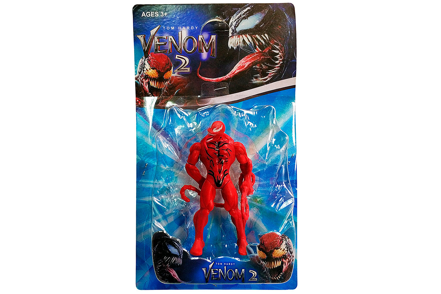 Фигурка Мстители Карнаж VENOM 2, красного цвета, высота 18 см, на блистере