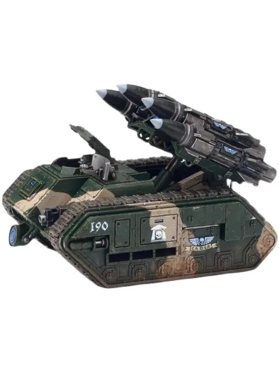"Мантикора"/"Удар Смерти" Имперской Гвардии (Смола, Литье) / Imperial Guard Manticore/Deathstrike (Resin, Cast)