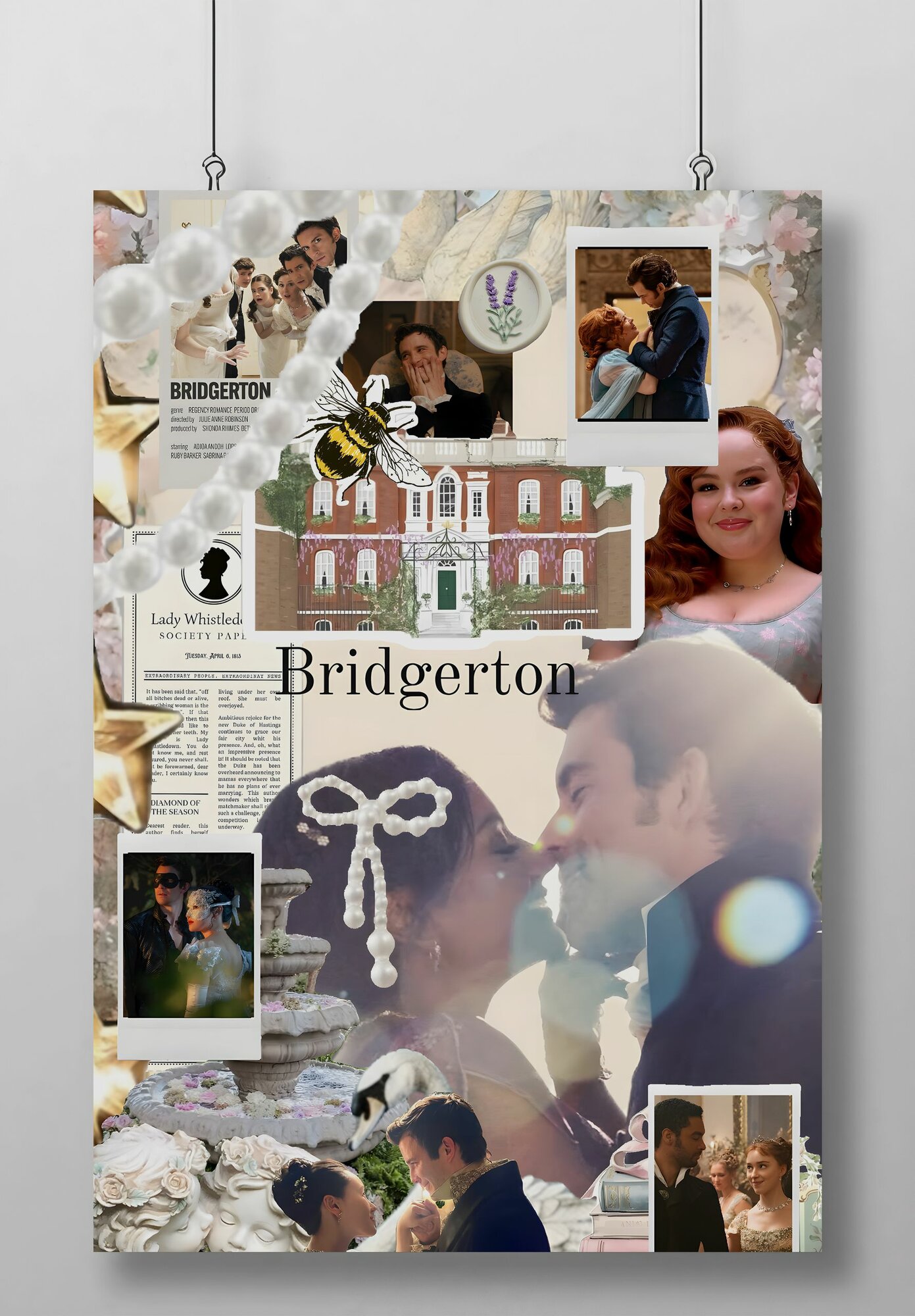 Постер/Плакат Бриджертоны (Bridgerton)